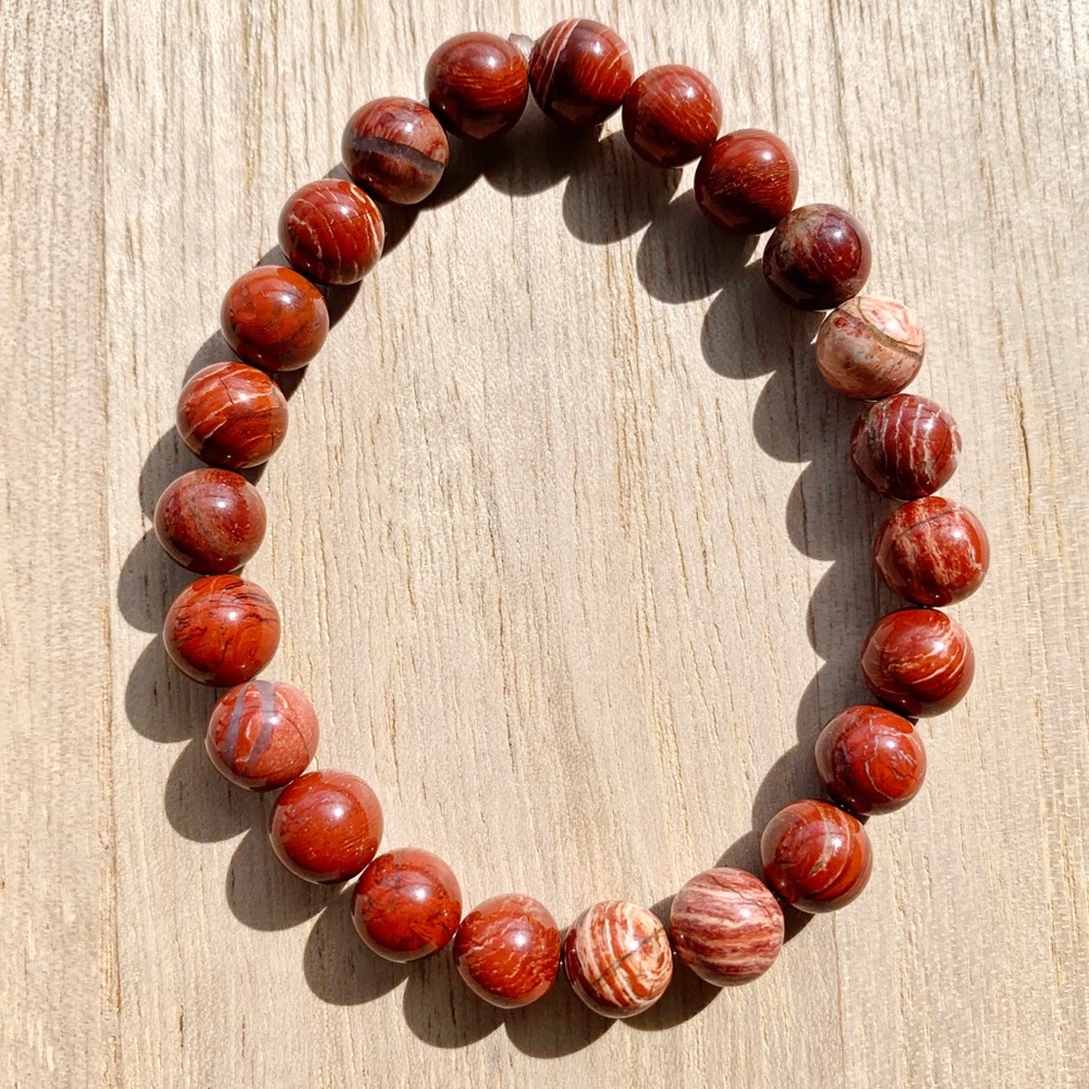 Chakra Bracelet Gemstone Set 7 Bracelets Handmade - Picture 9 of 9
